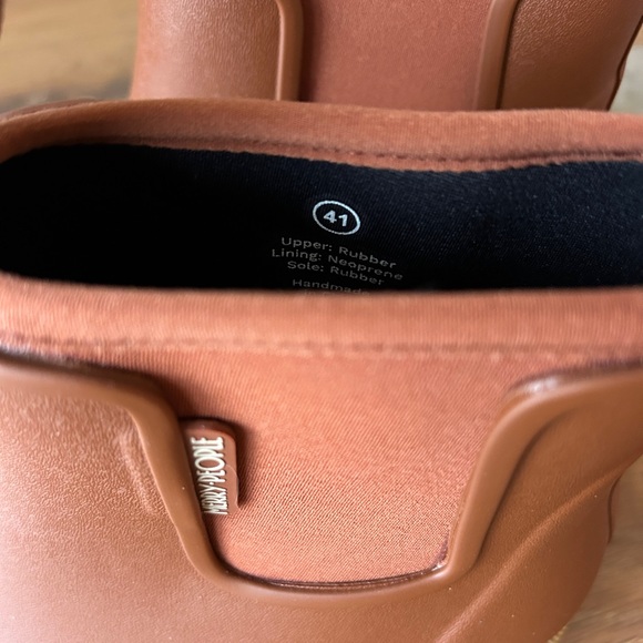 Merry People rain boot size 41 RUST. - Picture 2 of 7